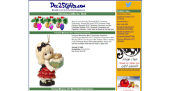 Desktop Screenshot of dec25gifts.com